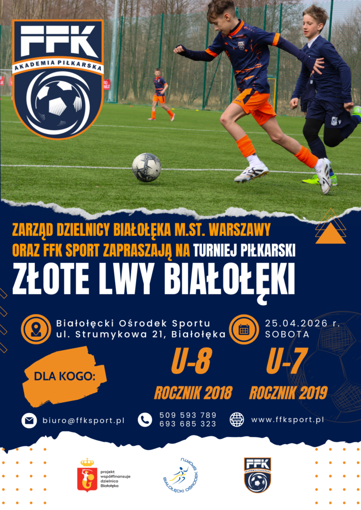 Złote Lwy Białołęki 2026 – III edycja turnieju dla roczników 2018 i 2019 1 Zlote Lwy Bialoleki 2026